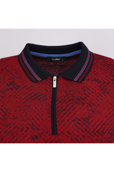 Dio Rise Djs-274 Ανδρικό T-shirt Κόκκινο