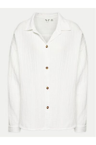 Roxy Women's Shirt ERJWT03613 White