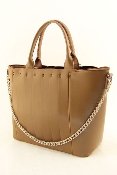 HNB Women's Tan Medium Size Shoulder Bag
