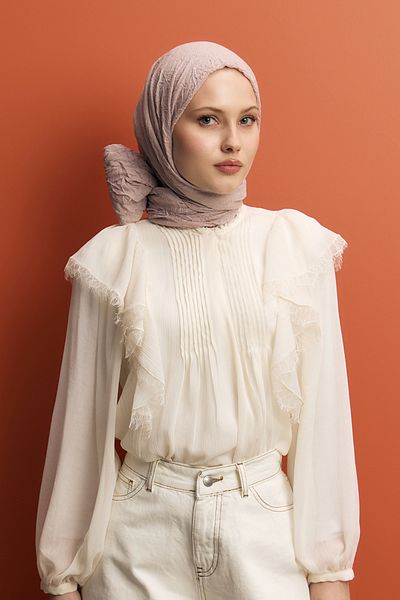 Qef Voile Shawl - Pebble Carrier