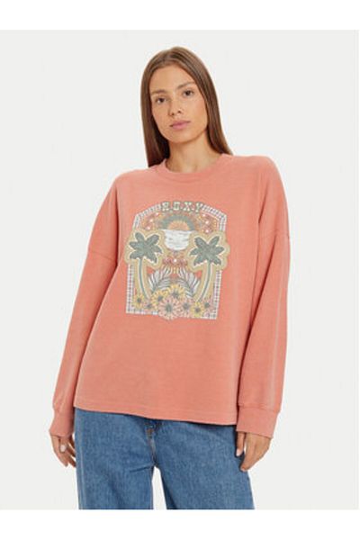 Roxy Women's Sweatshirt ERJKT04191-MJN0 Pink
