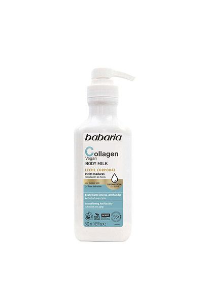 Babaria Lapte de vacă cu colagen, Babaria, 500 ml
