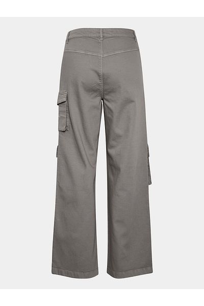Gestuz Women's Fabric Trousers 10908720 Gray