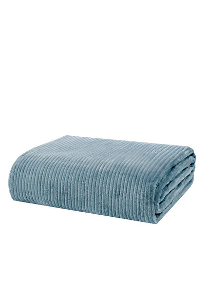 Yataş Adel Single Wellsoft Blanket - Ice Blue