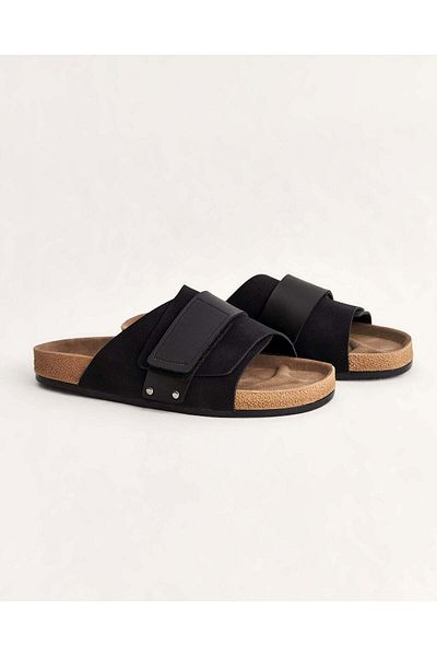 Chirpy Men's Summer Wide Single Strap Casual Slippers