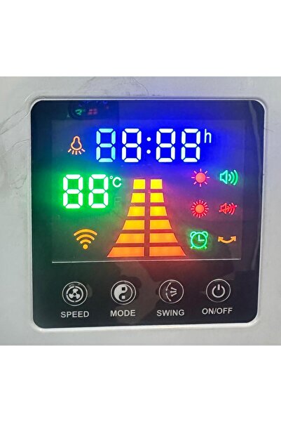 Simtech SİMTECH KM-2514 DUVARTİPİ SERAMİK ISITICI VE VANTİLATÖR