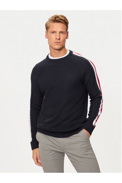 Hechter Paris Pulover bărbătesc 65011 142806 Bleumarin