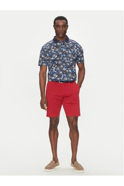 Hechter Paris Men's Fabric Shorts 26664320 Red