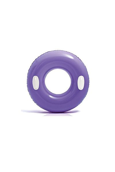 Intex Inflatable Hi-Gloss Swim Floating Tube Ring