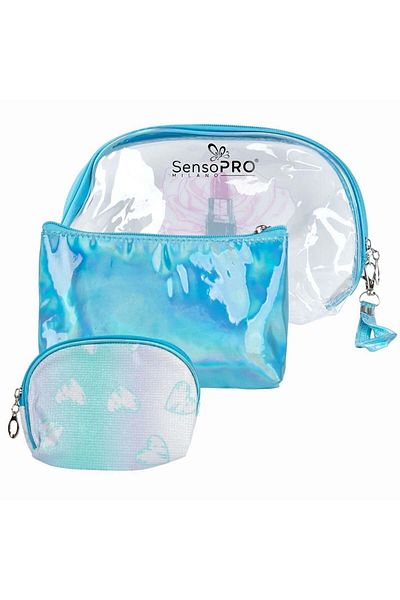 SensoPRO Milano Paletă fard de pleoape Cosmetics - Voyage Sky, set de 3 bucăți