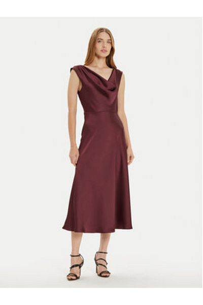 Imperial Women's Cocktail Dress AFBAIBA Burgundy