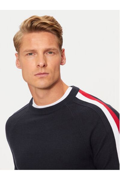 Hechter Paris Pulover bărbătesc 65011 142806 Bleumarin