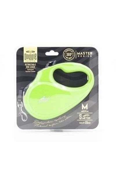 STOREMAX Doggie Master Automatic Dog Extension Collar Medium Green 25 kg 5 Mt