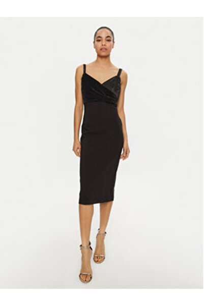 RINASCIMENTO Rochie de cocktail pentru femei CFC0019703002 Negru