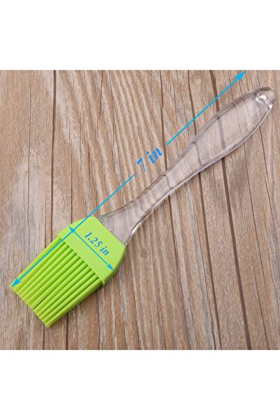 zola Βούρτσα σιλικόνης, για την κουζίνα, ανθεκτική από -40 έως +180 βαθμούς Κελσίου, 22 cm, πράσινη