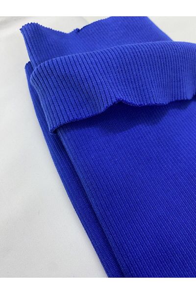 Yiğit Kumaş Blue Camisole (Ribana) Fabric, Piece 85X120 cm