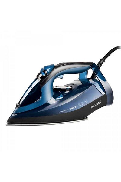 ALBATROS Fier de Calcat Albatros SAPPHIRE 3200W Talpa Ceramica Control variabil al aburilor 0-85 g-min Albast