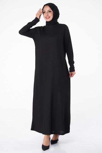 TOFİSA Dress Black - 26280