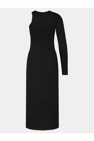 Replay Women's Knitted Dress W9074 .000.23587 Black