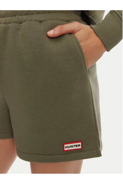 Hunter Pantaloni scurți sport pentru femei HARW0058251 Kaki