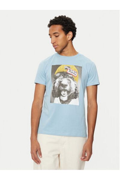 Replay Tricou bărbătesc M6951 .000.2660 Albastru