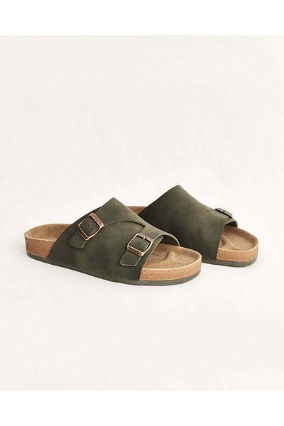Chirpy Women's Double Buckle Summer Single Strap Slippers