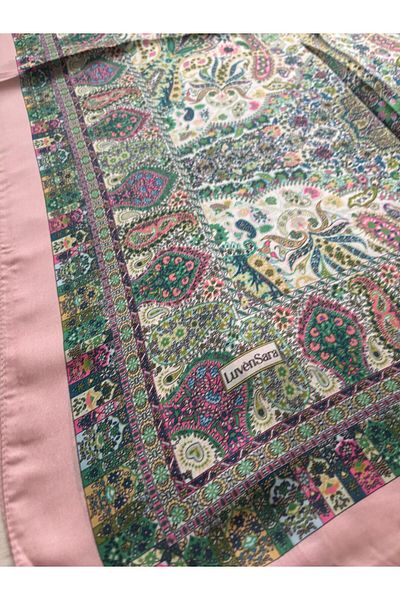 LuvenSara Indian Silk Shawl 909