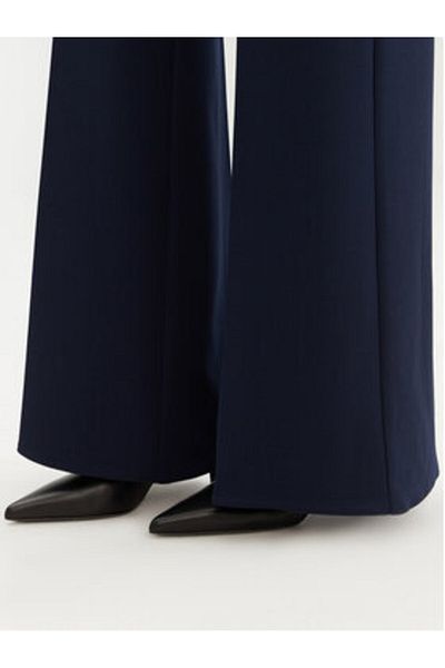 RINASCIMENTO Pantaloni din material textil pentru femei CFC0122831003 bleumarin