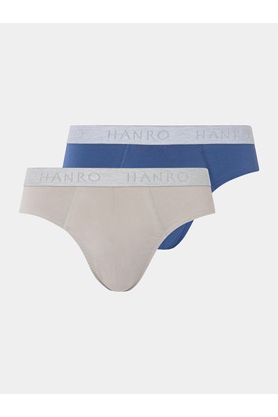 Hanro Men's Set of 2 pairs of briefs 73075 Colorful