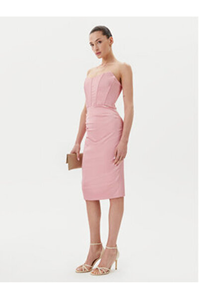 RINASCIMENTO Rochie de cocktail pentru femei CFC0123676003 roz