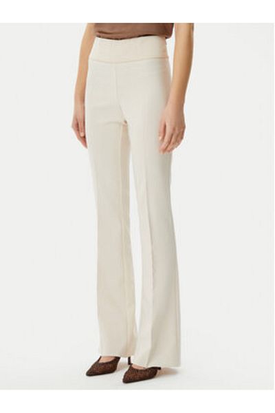 RINASCIMENTO Pantaloni din material textil pentru femei CFC0123106003 bej