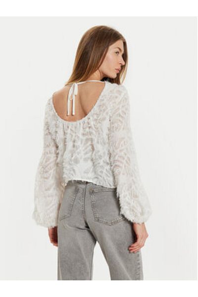 Gina Tricot Womens Blouse 23424 White