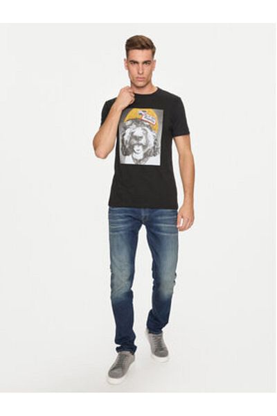 Replay replay Men's T-Shirt M6951 .000.2660 Black