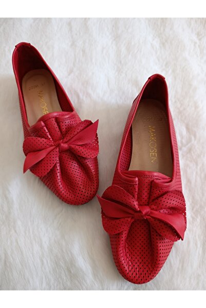 Ay Shoes Kadın Deri 34-42 Numara Babet