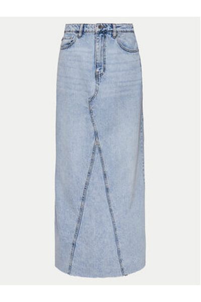 Gina Tricot Fustă din denim pentru femei 21426 albastră
