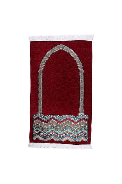 MANASEK Arch Polyester Prayer Mat (68 X 115 Cm)