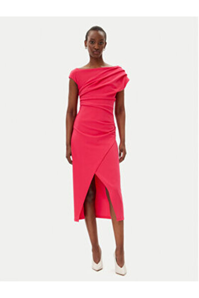 RINASCIMENTO Rochie de cocktail pentru femei CFC0019898002 roz