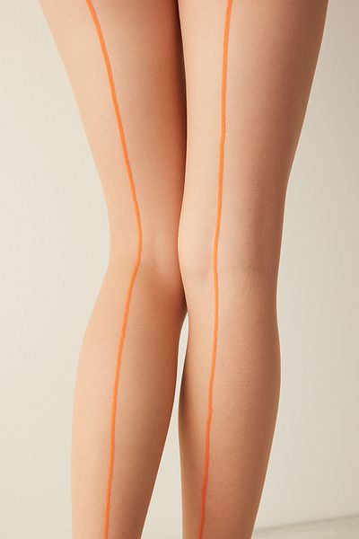 Penti Colorful Infinity Orange Pantyhose