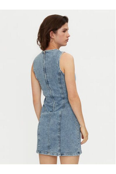 Gina Tricot Pulover cu guler înalt pentru femei 22845 albastru