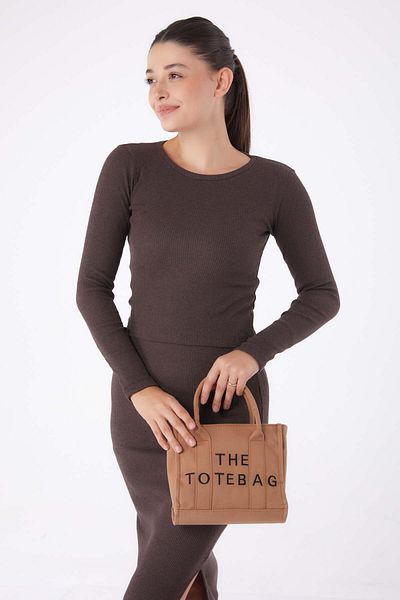TOFİSA Διπλό Σετ με Σχισμή Καφέ - 26124