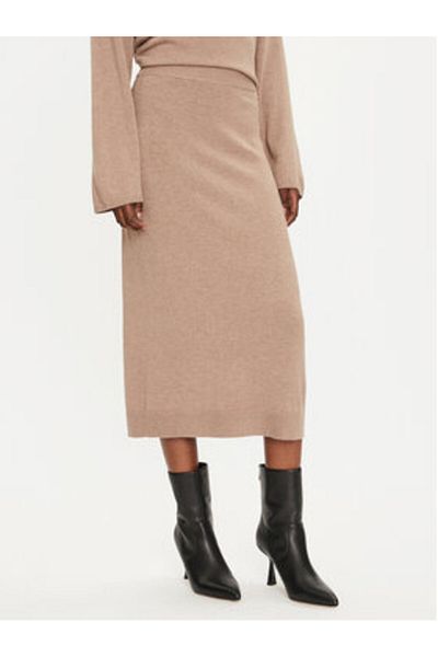 Replay Women's Pencil Skirt DK3311.000.G23714 Beige
