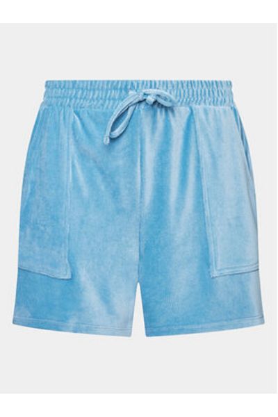 Hunkemöller Pantaloni scurți de pijama pentru femei hunkemoller 203213 albaștri