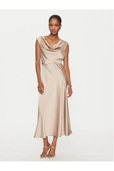 Imperial Rochie de cocktail pentru femei AFBAIBA bej