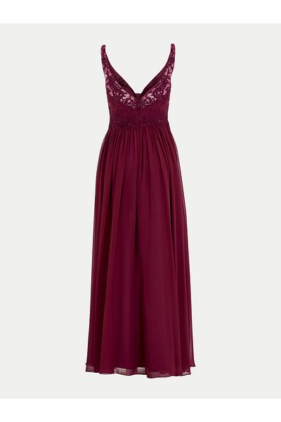 Hey Kyla Women's Evening Dress 5AI070HK Burgundy