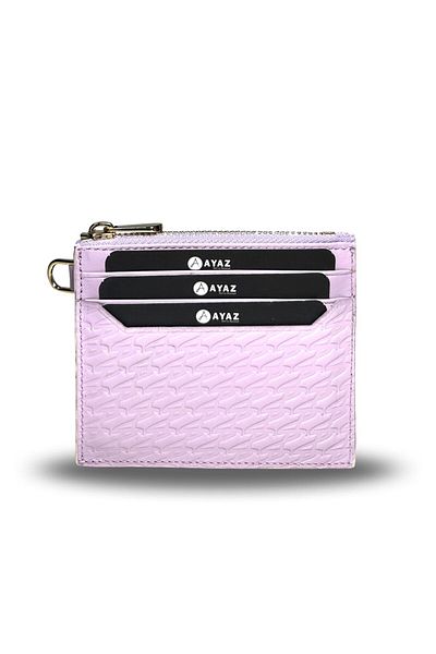 AYAZ DERİ Charm Vertical Wallet Genuine Leather