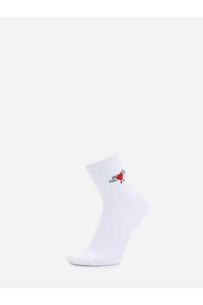 Colin's Women's White Socks