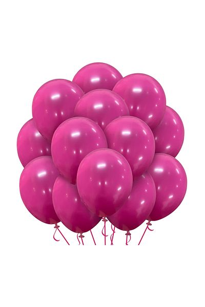 Ropet Set of 100 latex balloons, Pink, 30cm, Ropet