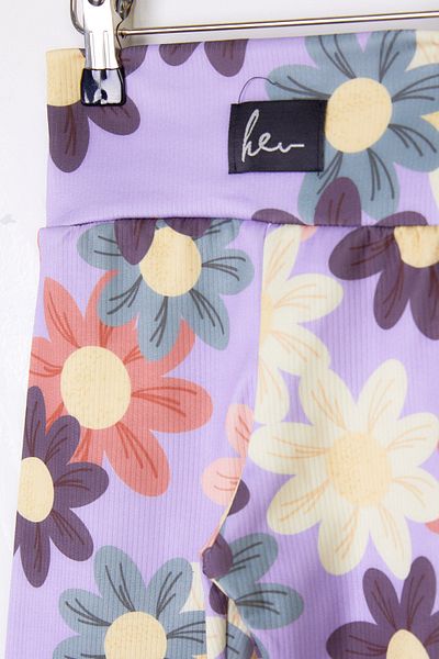 TOFİSA Lilac Patterned Girl's Tights - 26112