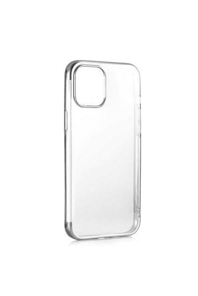 Musal iPhone 12 Mini Case Thin Corners Colorful Transparent Silicone