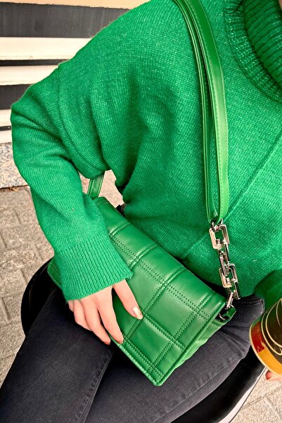 TOFİSA Geantă verde pentru femei - 21803